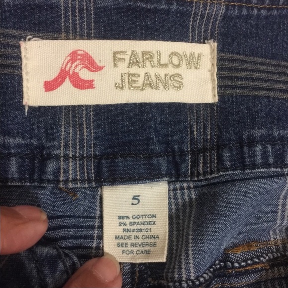 Farlow Jeans young Girls Denim Short Skirt - Picture 3 of 5